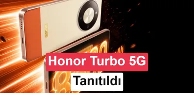 Honor Turbo 5G tanıtıldı: Orta segmente dev batarya