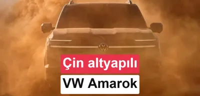 Çin altyapılı yeni Volkswagen Amarok'tan ilk görseller