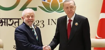Cumhurbaşkanı Erdoğan Brezilya Devlet Başkanı Lula ile Görüştü