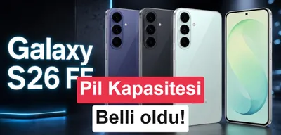 Galaxy S26 FE'nin bataryası S25 FE ile aynı olacak