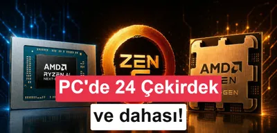 AMD, Zen 6 işlemcileri resmen doğruladı: 24 çekirdek ve dahası