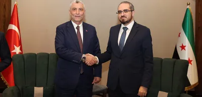 Bakan Bolat, Suriye'li Mevkidaşıyla Görüştü