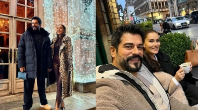 10 milyon dolarlık dolandırıcılık iddiasını yalanladılar: Burak Özçivit-Fahriye Evcen çiftinin Moskova tatili düşman çatlattı