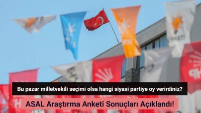 AKP ve CHP Arasındaki Yarış Kızıştı: ASAL Araştırma Son Anketi Yayımladı