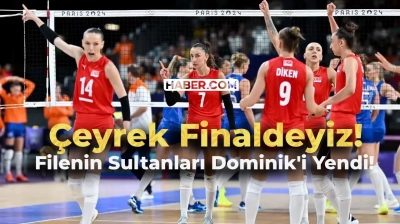 Filenin Sultanları Dominik Cumhuriyeti’ni Yendi! Olimpiyatlarda Çeyrek Finaldeyiz!