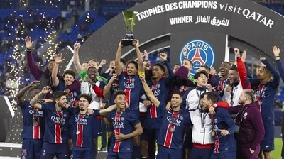 Fransa Süper Kupası'nın sahibi Paris Saint Germain