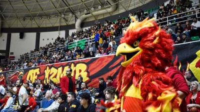 Göztepe'nin Maskotu K'ANKA İlk Maçta Karakolluk Oldu