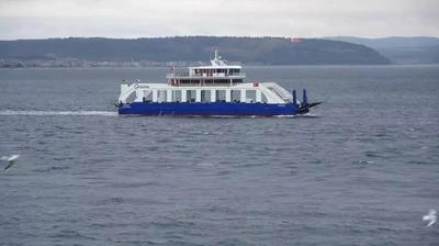 Çanakkale'de Feribot Seferleri İptal Edildi