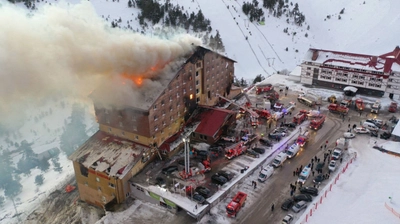 Kartalkaya'daki Otel Yangınında Ölü Sayısı 10'a Yükseldi