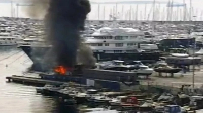 İstanbul Pendik Marinada Yangın! Ekipler Yangına Müdahale Ediyor