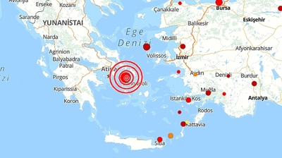 Ege Denizi Beşik Gibi Sallanıyor