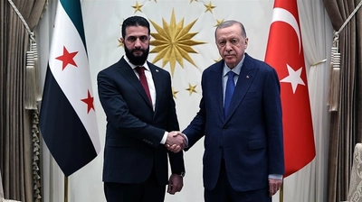 Erdoğan, Ahmed Şara'yı Kabul Etti