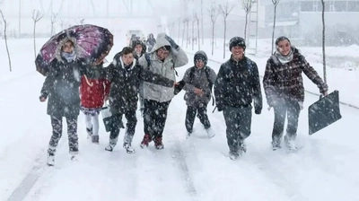Eğitime Kar Engeli! 6 Şubat'ta Okulların Tatil Edildiği İller!