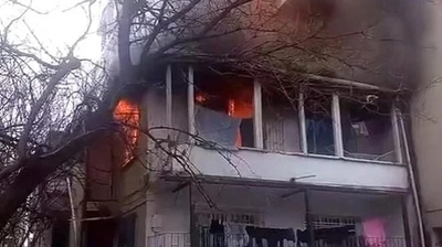 Küçükçekmece'de Korkutan Yangın