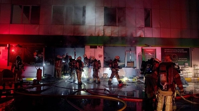 Zeytinburnu'nda Akaryakıt İstasyonunda Yangın