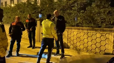 Trafik Denetiminde Alkollü Sürücüden İnanılmaz Çıkış: "Amerikan Polisi misiniz?"
