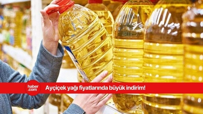 Ayçiçek yağı fiyatlarında DEV kampanya başladı! Bu fiyata satılacak
