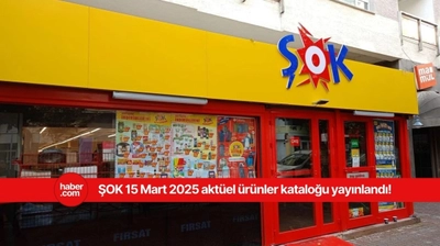 ŞOK 15 Mart 2025 aktüel ürünler kataloğu