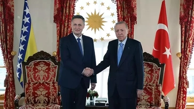 Cumhurbaşkanı Erdoğan Becirovic'i Kabul Etti