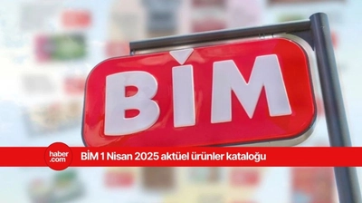 BİM 1 Nisan 2025 aktüel ürünler kataloğu