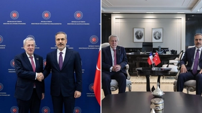 Bakan Fidan Şilili Mevkidaşı ile Görüştü