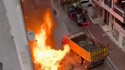 Avcılar'da 4 Katlı Binada Doğal Gaz Patlaması!