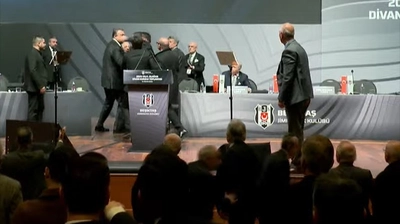 Hasan Arat saldırıya uğradı, Beşiktaş Divan Kurulu tatil edildi