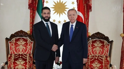 Cumhurbaşkanı Erdoğan, Suriye Cumhurbaşkanı Şara ile Görüştü