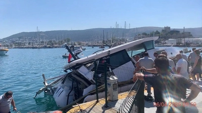 Bodrum Marinada Teknede Patlama!