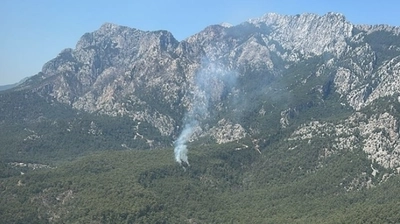 Antalya Kemer'de Orman Yangını