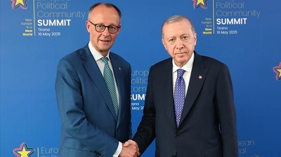 Friedrich Merz'den Erdoğan'a Teşekkür