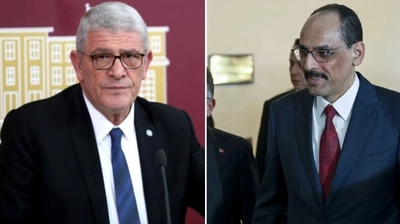 MİT Başkanı Kalın'dan Dervişoğlu'na Ziyaret