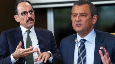 MİT Başkanı İbrahim Kalın, Özgür Özel'le Görüştü