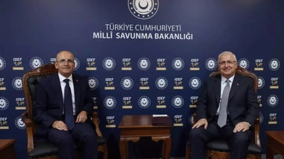 Bakan Güler ve Bakan Şimşek, IDEF 2025 Fuarı'nda