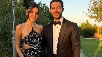 Hande Erçel ve Hakan Sabancı'dan İtalya'da Aşk Tatili