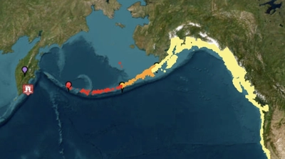 Rusya Açıklarında 8.8 Büyüklüğünde Deprem! Tsunami Dalgaları Kıyıya Vurdu