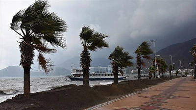 Meteoroloji'den Bugün için Kuvvetli Rüzgar ve Yağış Uyarısı