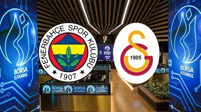 Borsa İstanbul'da Galatasaray Yükselişte, Fenerbahçe Düşüşte