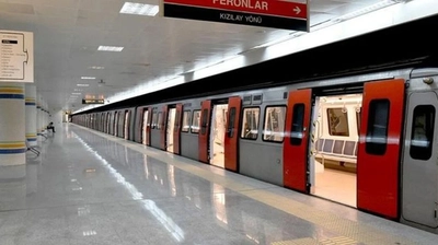 Ankara Metrosu'nda Seferler Neden Durdu? İntihar Vakası mı Var?
