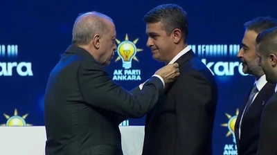 Haymana Belediye Başkanı Levent Koç CHP'den AK Parti'ye Geçti