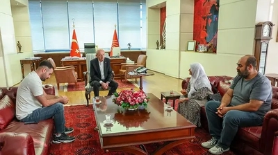 Kemal Kılıçdaroğlu, Narin Güran'ın Ailesini Ağırladı
