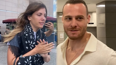 Eda Ece ve Kerem Bürsin, AHBAP Soruşturması için İfade Vermeye Geldi