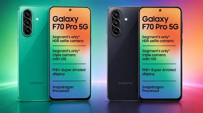 Samsung Galaxy F70 Pro 5G Piyasaya Sürüldü: İşte Fiyatı ve Özellikleri
