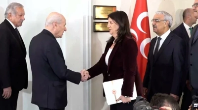 DEM Parti Heyetinden Bahçeli'ye Ziyaret