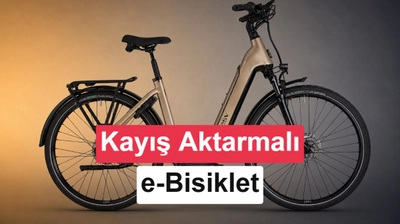 Kayış Aktarmalı Elektrikli Bisiklet 150 Kilometre Menzil Sunuyor