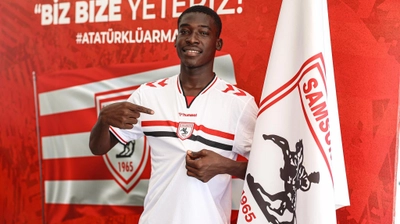 Samsunspor, 18 Yaşındaki Mbaitoloum Daniel ile 5 Yıllık Sözleşme İmzaladı