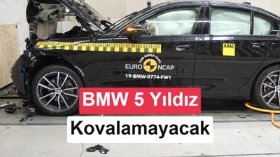 BMW Güvenlik Testlerinde 5 Yıldız Hedefinden Vazgeçiyor