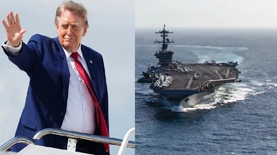 Trump'tan 'USS Abraham Lincoln' Açıklaması: "Endişeli Değiller"