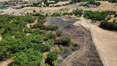 Balıkesir Gönen’de Korkutan Orman Yangını! Hasarın Boyutu Böyle Görüntülendi