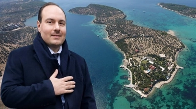 İzmir açıklarındaki Kalem Adası tarikat liderinin ailesine ait çıktı